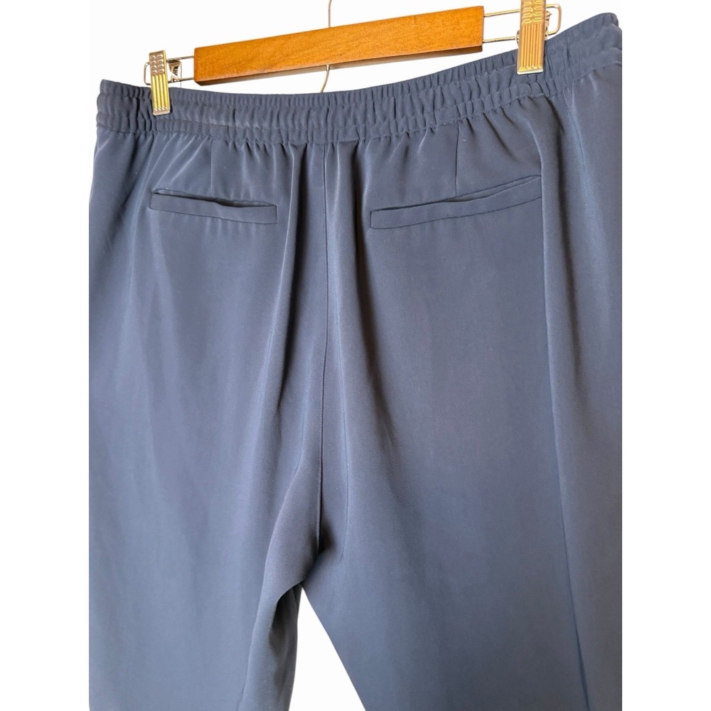 Lauren Ralph Lauren Navy Blue Pull On Jogger Pants Women Size 10 Drawstring - Picture 6 of 7